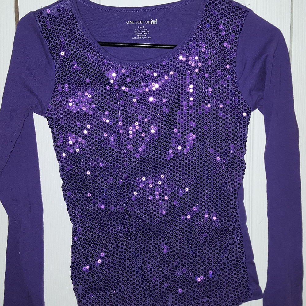One step up girls long sleeve shirt